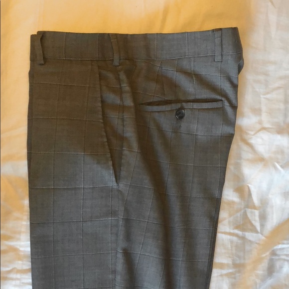 Mid-grey suit, single breasted, notch lapel, sz 38 - Picture 5 of 8